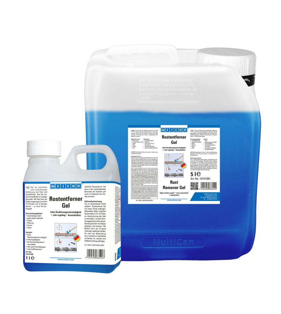 WEICON Rust Remover Gel | fast and reliable removal of rust and tarnish