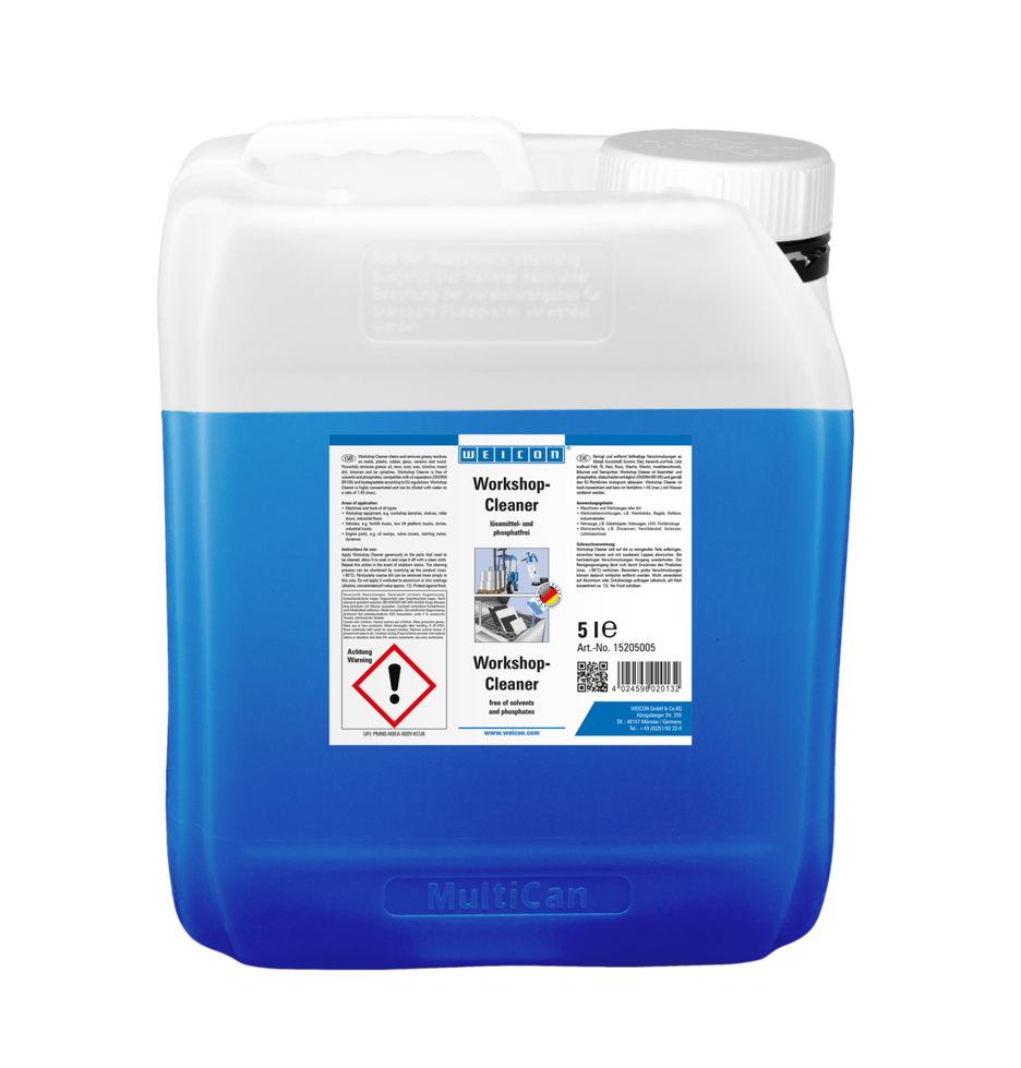 Workshop Cleaner | solvent-free universal cleaner Workshop Cleaner | solvent-free universal cleaner