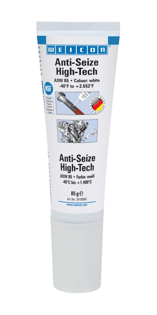 Anti-Seize High-Tech Assembly Paste | metal-free lubricant and release agent paste