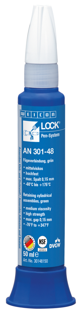 WEICONLOCK® AN 301-48 Retaining Cylindrical
Assemblies | high strength, with drinking water approval