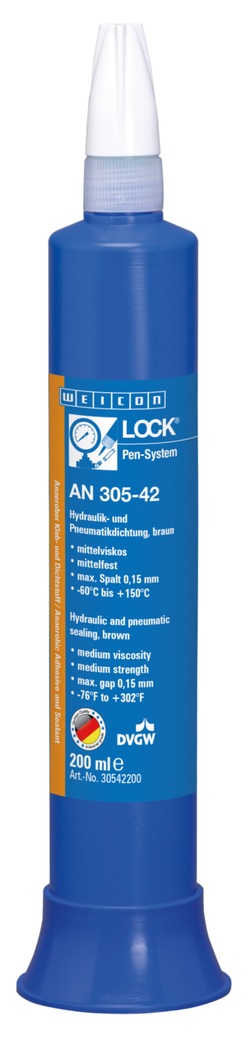 WEICONLOCK® AN 305-42 Hydraulic and Pneumatic Sealing | medium strength, with DVGW registration