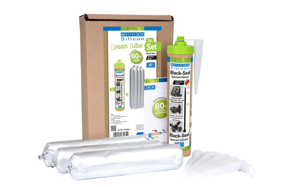 Black-Seal Special Silicone | permanently elastic sealant for oil- or grease-resistant areas Black-Seal Special Silicone | permanently elastic sealant for oil- or grease-resistant areas