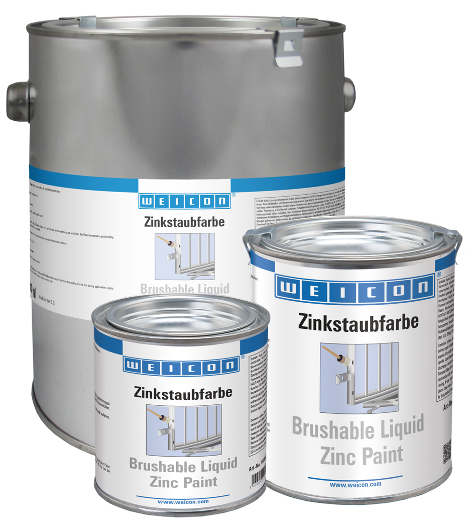 Brushable Liquid Zinc Paint | corrosion protection based on metal pigment coating