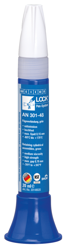 WEICONLOCK® AN 301-48 Retaining Cylindrical
Assemblies | high strength, with drinking water approval