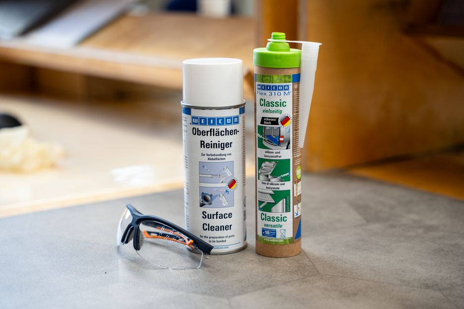 Flex 310 M® Classic MS-Polymer | elastic adhesive based on MS-Polymer in Presspack packaging for fatigue-free working